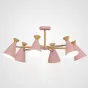 Люстра на штанге OLA D76.5 Pink от ImperiumLoft