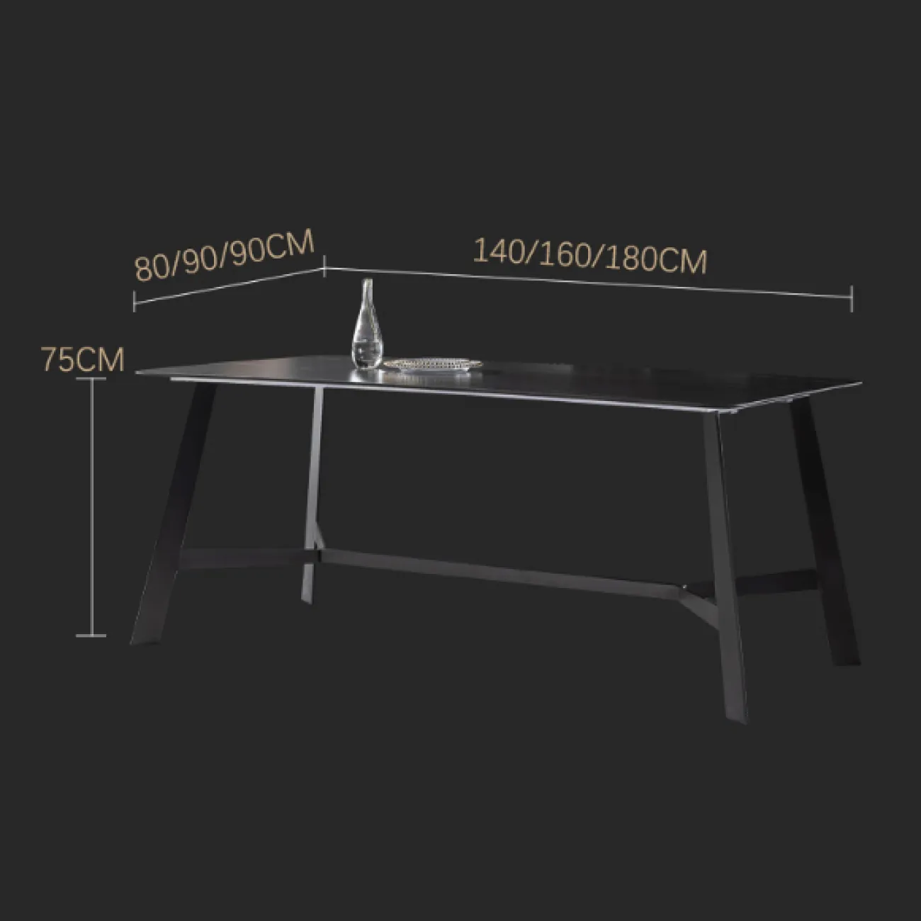 Дизайнерский обеденный стол LaLume-AZ00362