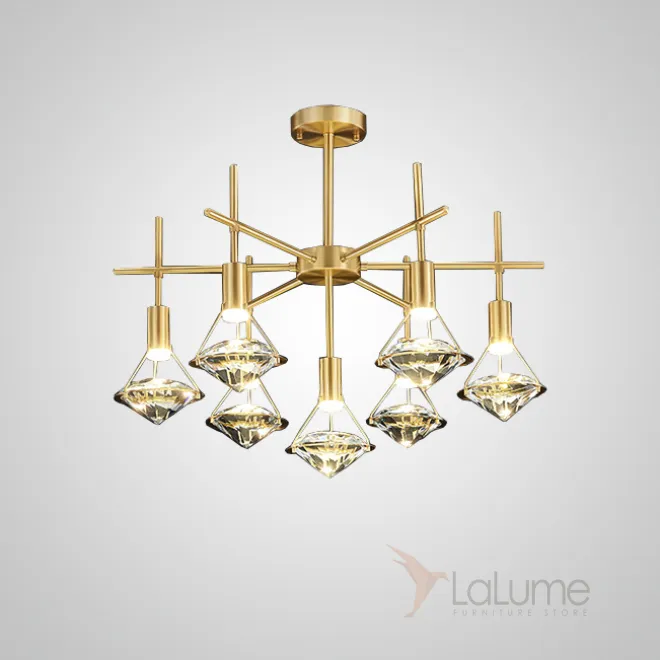 Потолочная люстра GLASGOW CH L7 от ImperiumLoft