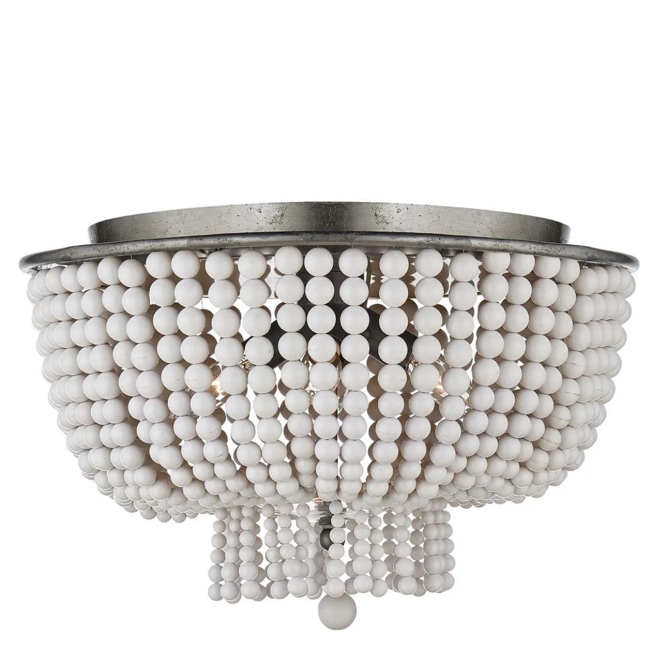 Люстра JACQUELINE WHITE FLUSH-MOUNT от LaLume