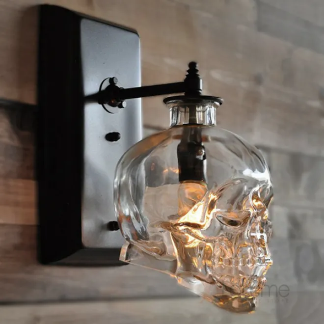 Бра Череп Glass Skull от LaLume