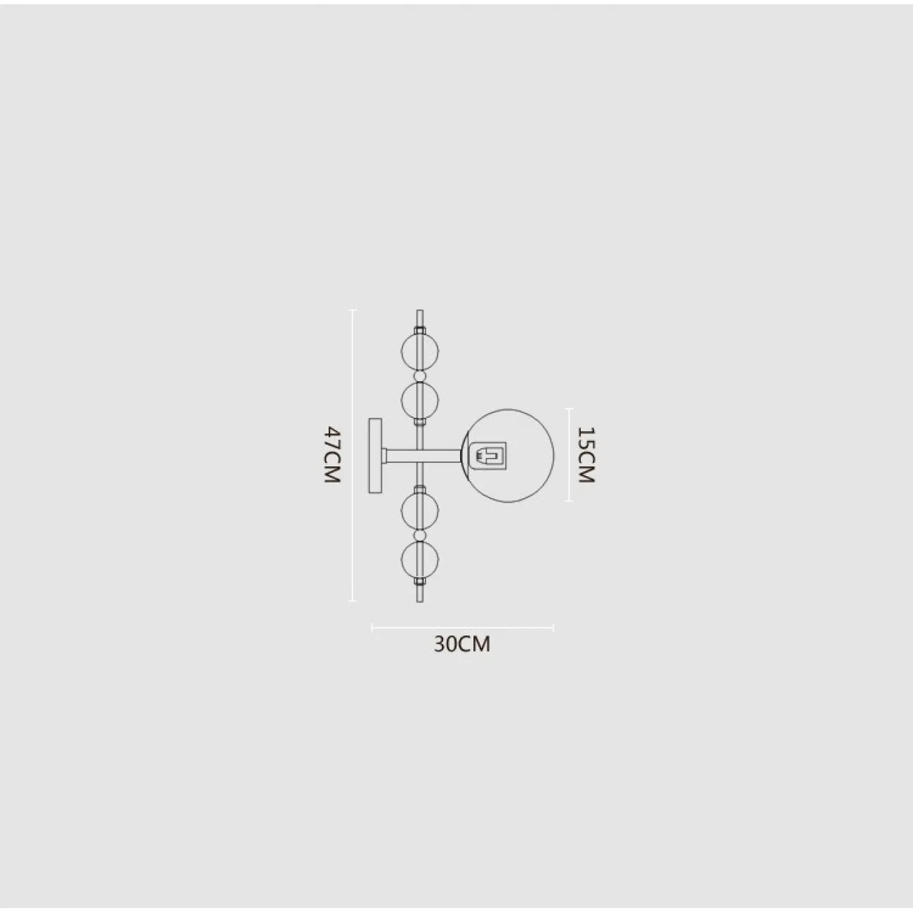 Настенный светильник GORGET WALL от ImperiumLoft