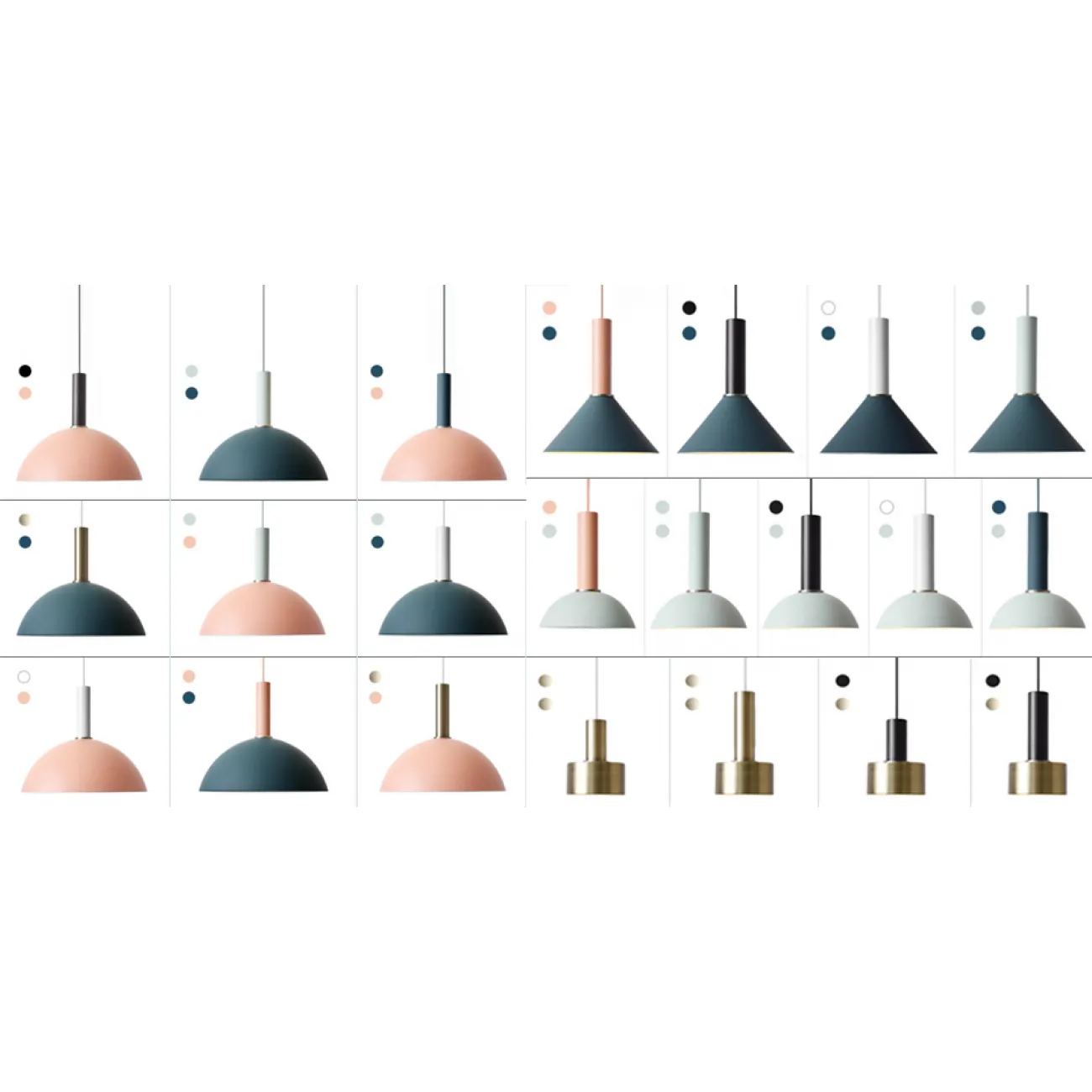 Подвесной светильник Ferm Living Socket Pendant High от LaLume