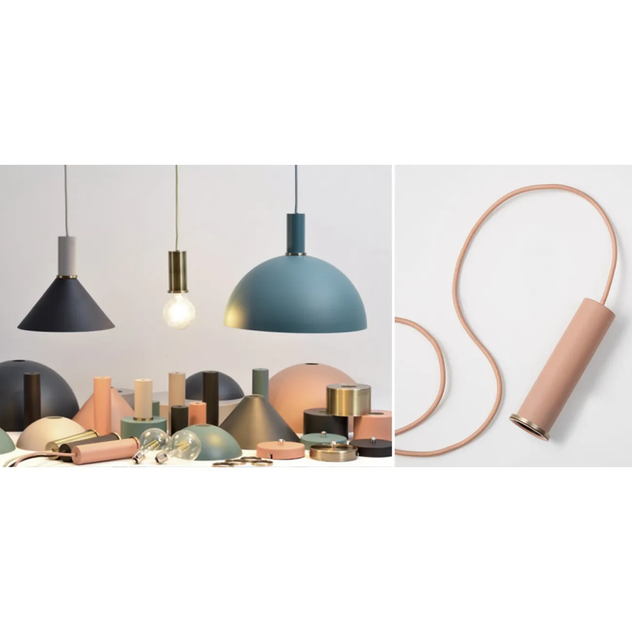 Подвесной светильник Ferm Living Socket Pendant High от LaLume