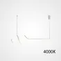 Подвесной светильник DAMARIS L70 White 4000К от ImperiumLoft