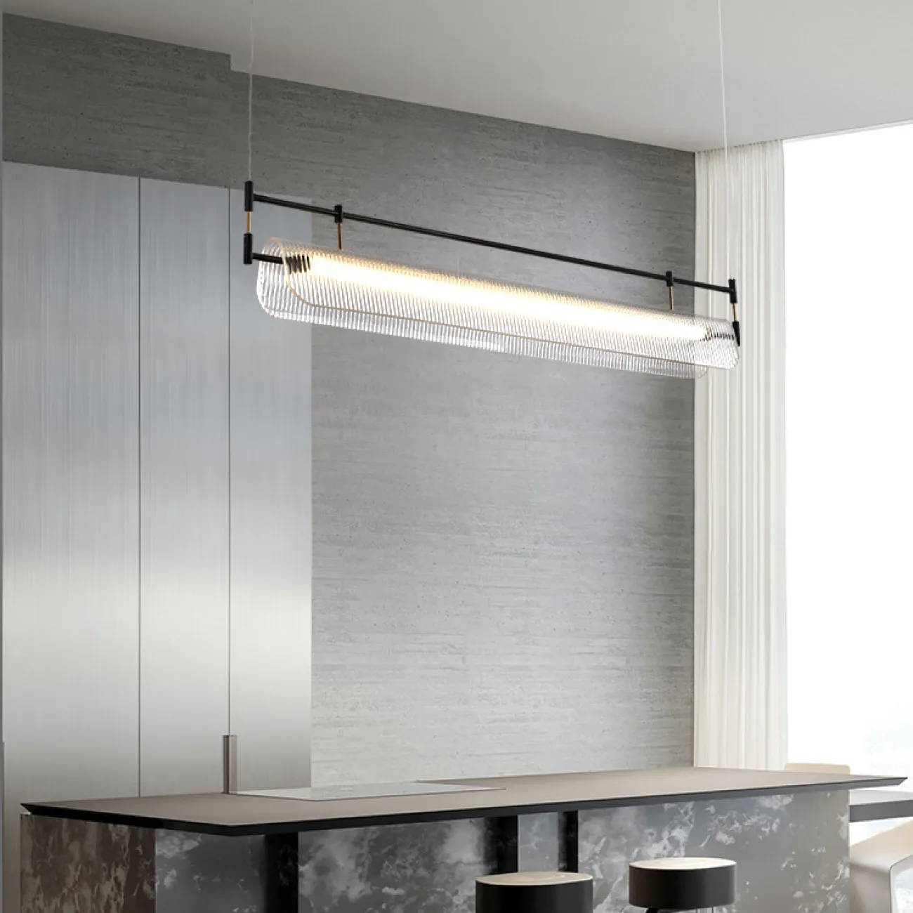 Подвесной светильник VALBERG B L120 Brass от ImperiumLoft