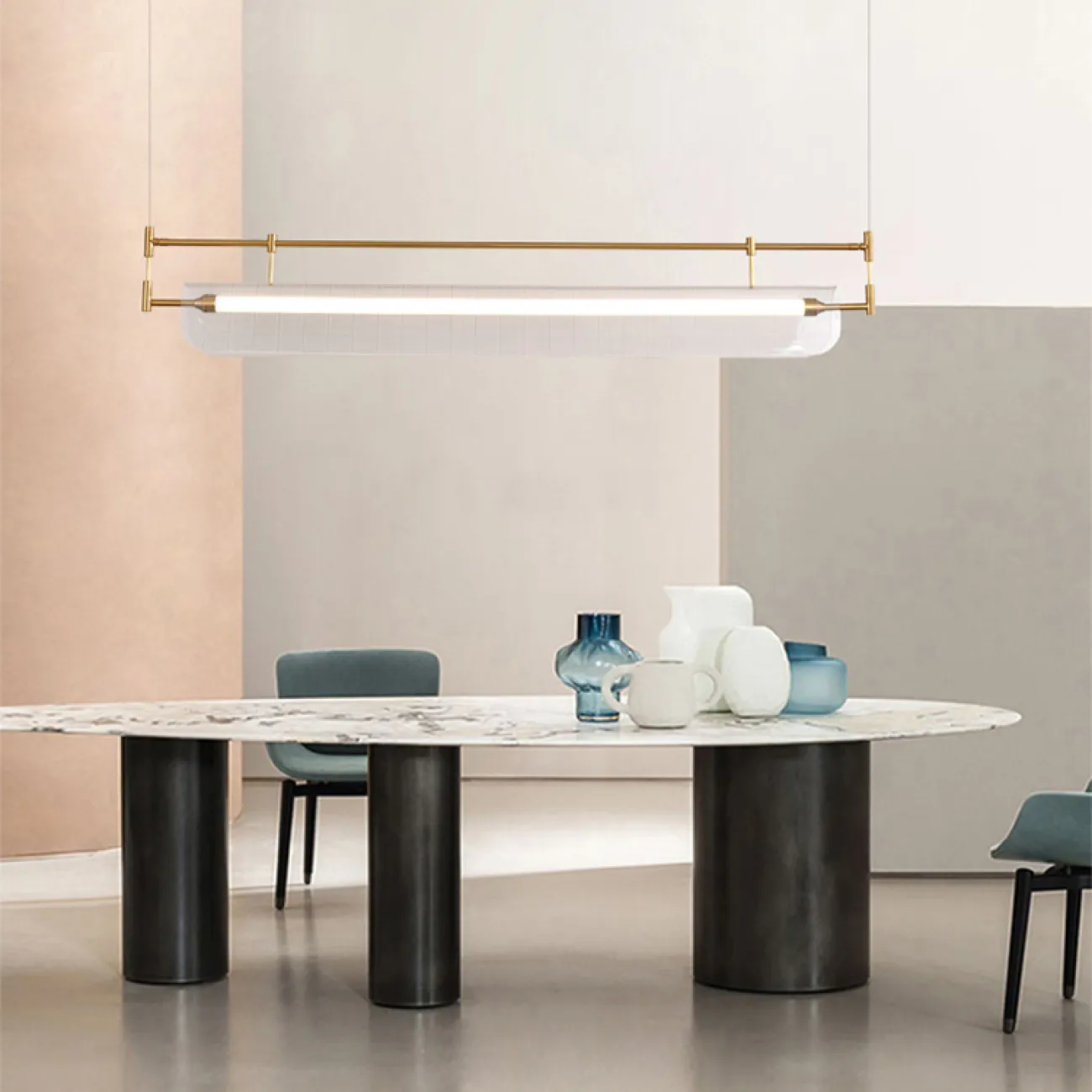 Подвесной светильник VALBERG B L120 Brass от ImperiumLoft