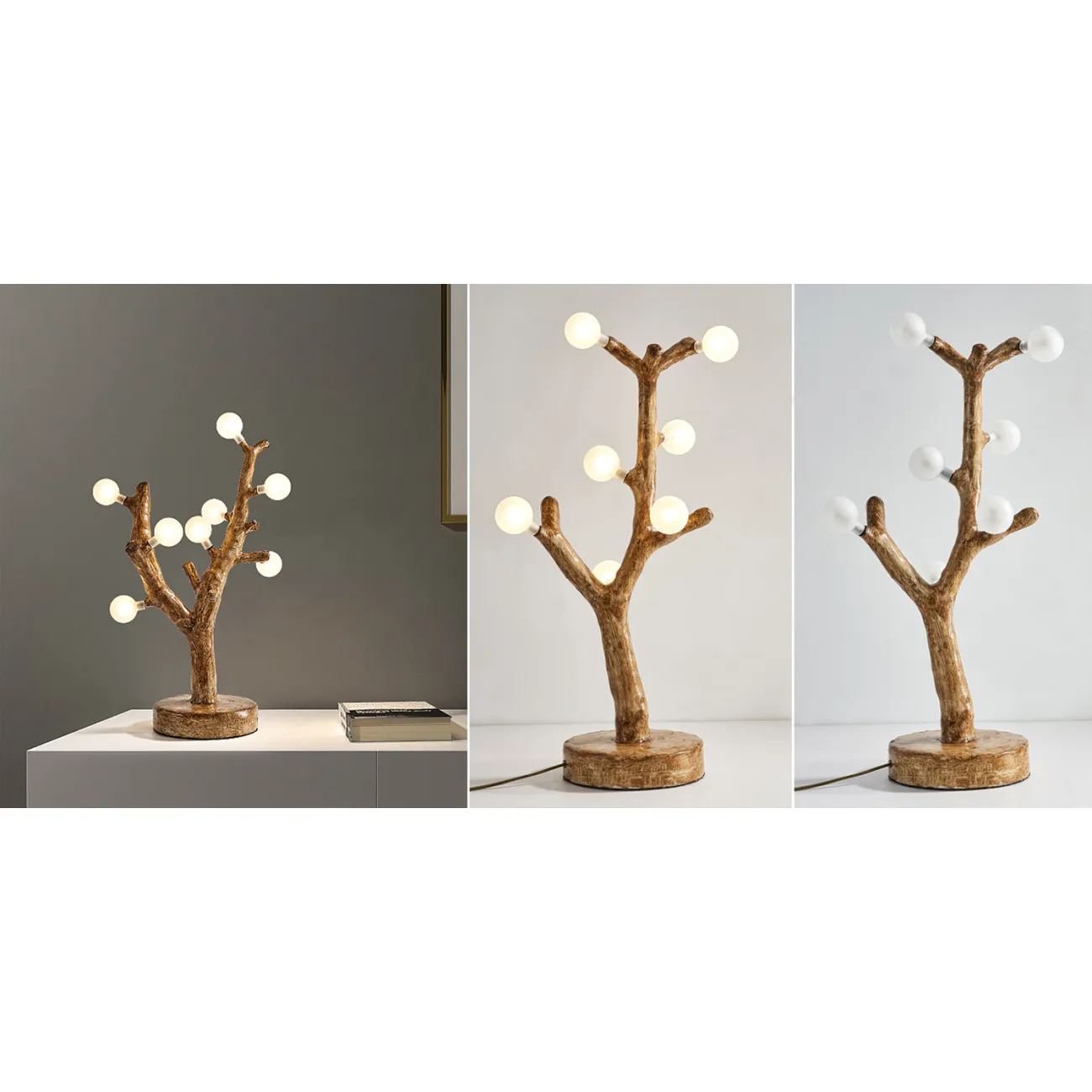 Настольная лампа Tree branch Table Lamp H55 от ImperiumLoft