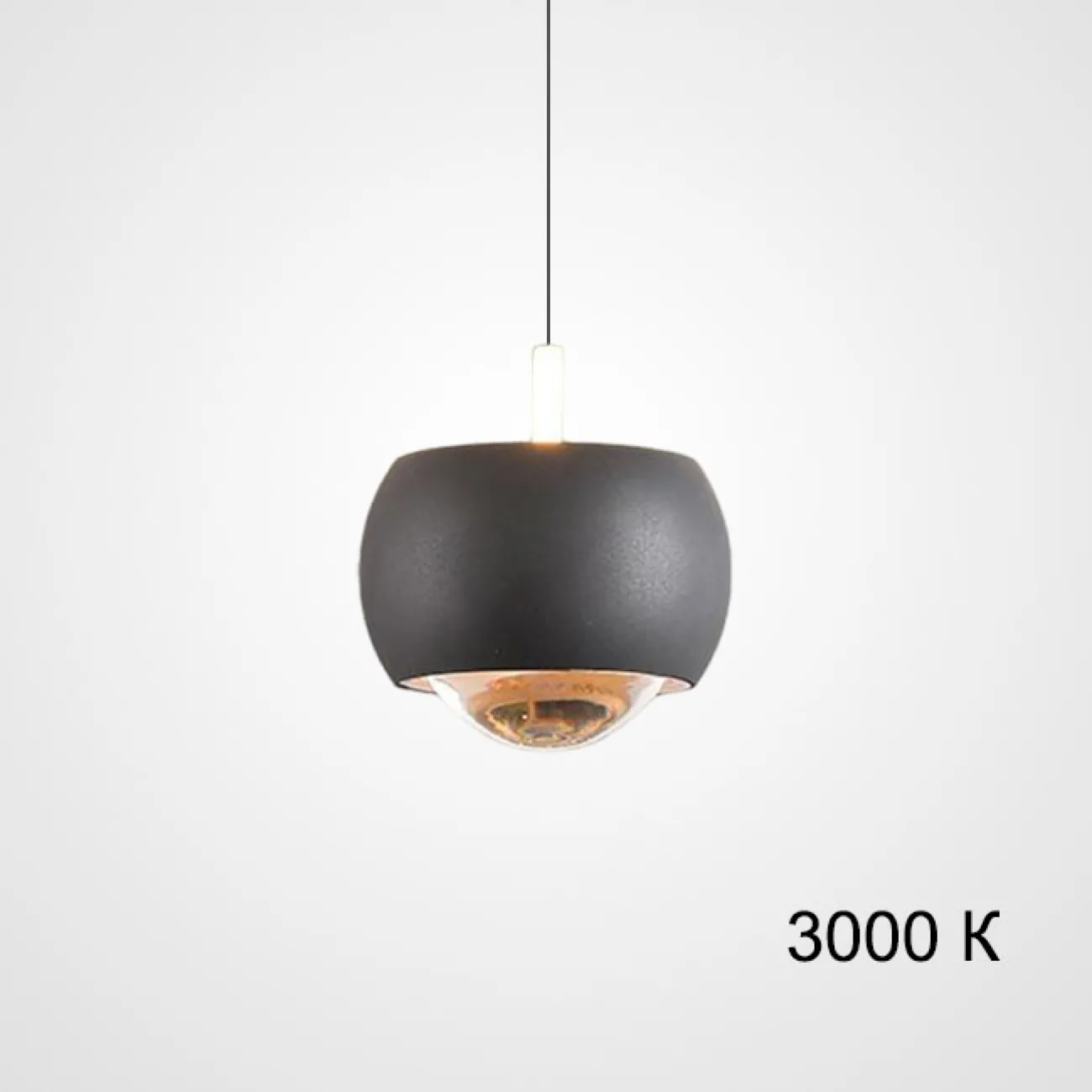 Подвесной светильник BENDIX C Black 4000К от ImperiumLoft