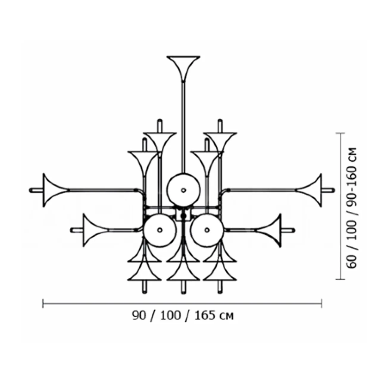 Люстра Botti Delightfull от LaLume