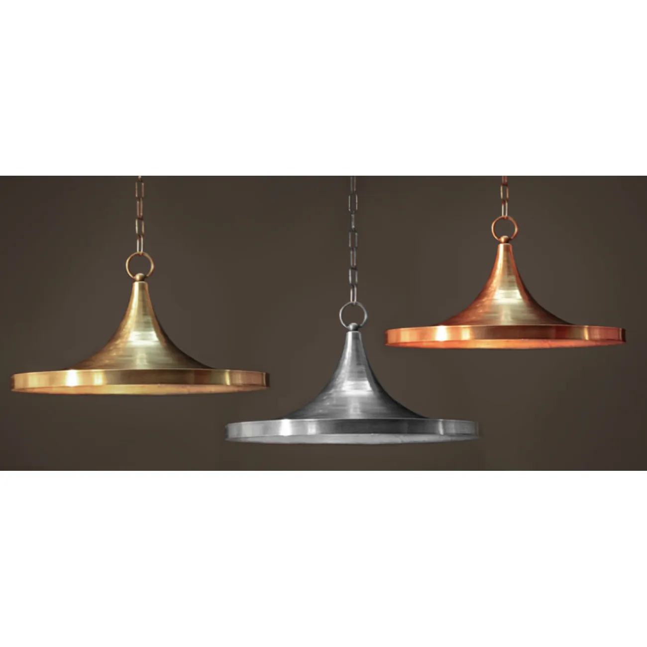 Светильник Copper Pendant Lamp Beat Light Wide от LaLume