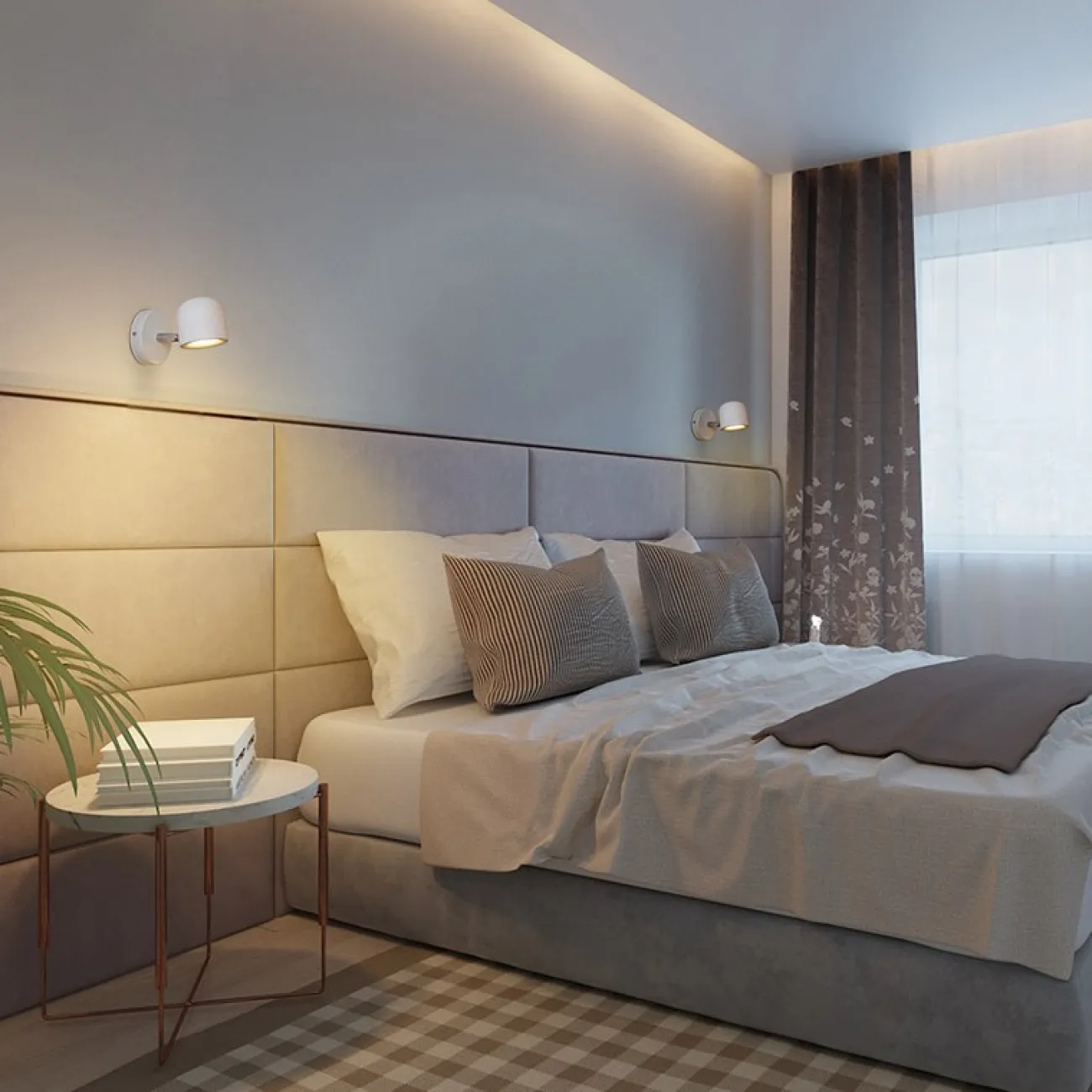 Настенный светильник TINY WALL L1 White от ImperiumLoft