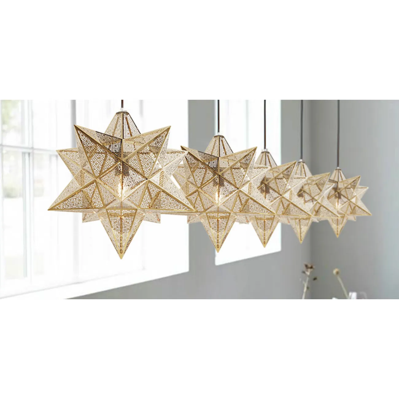 Люстра Morocco Gold Star от LaLume