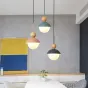 Подвесной светильник POMPON WOOD Синий от ImperiumLoft