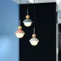 Подвесной светильник POMPON WOOD Синий от ImperiumLoft
