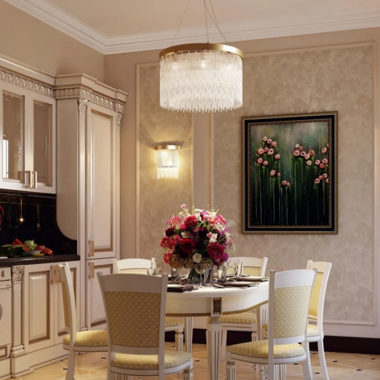 Подвесная люстра SEZGAERIN D45 от ImperiumLoft