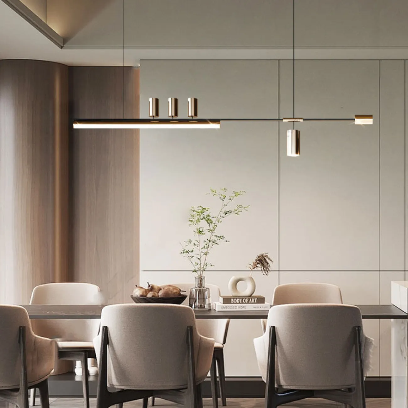 Подвесной светильник ZODIAC B L180 от ImperiumLoft