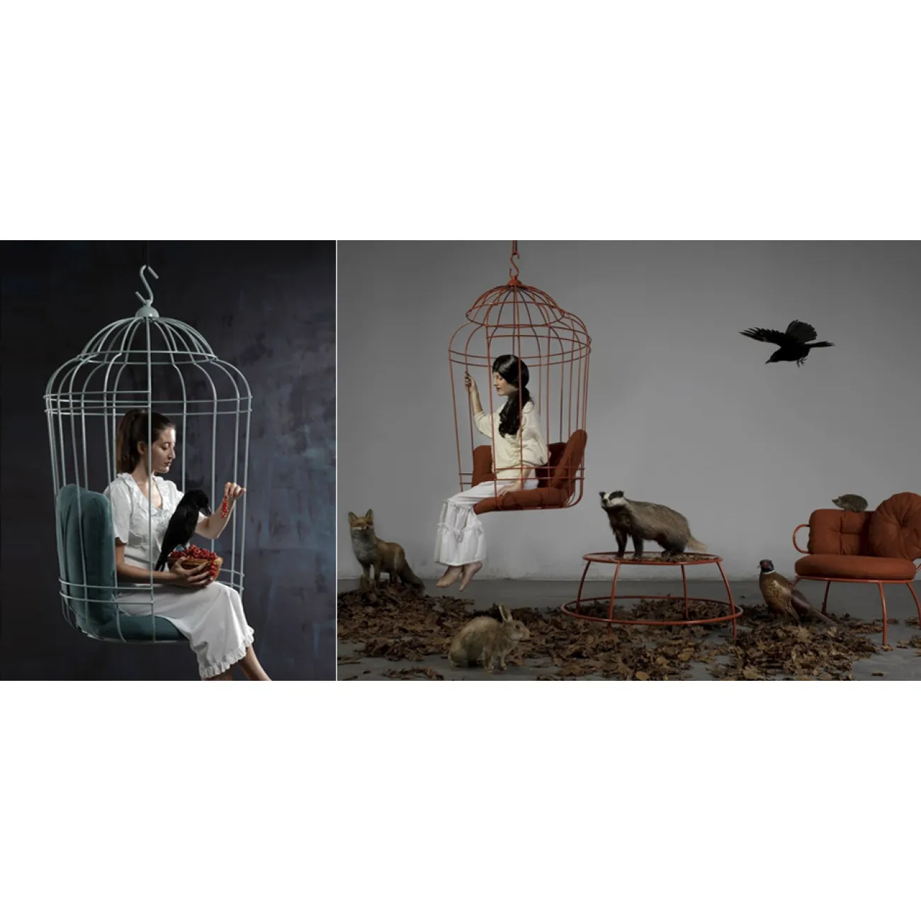 Подвесное кресло клетка Swing chair Cage  in 2014 от LaLume