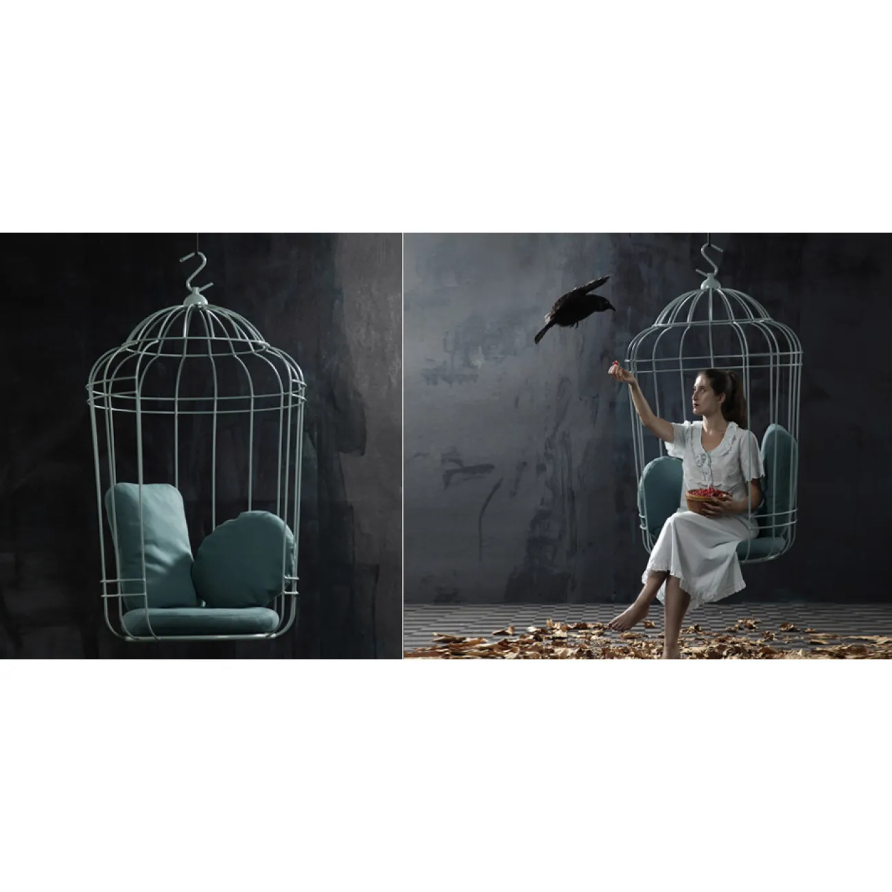 Подвесное кресло клетка Swing chair Cage  in 2014 от LaLume