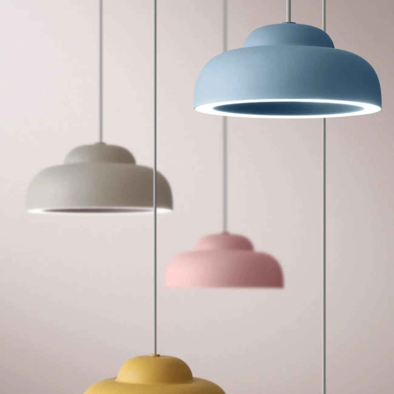 Подвесной светильник CONTOUR B D25 Pink от ImperiumLoft