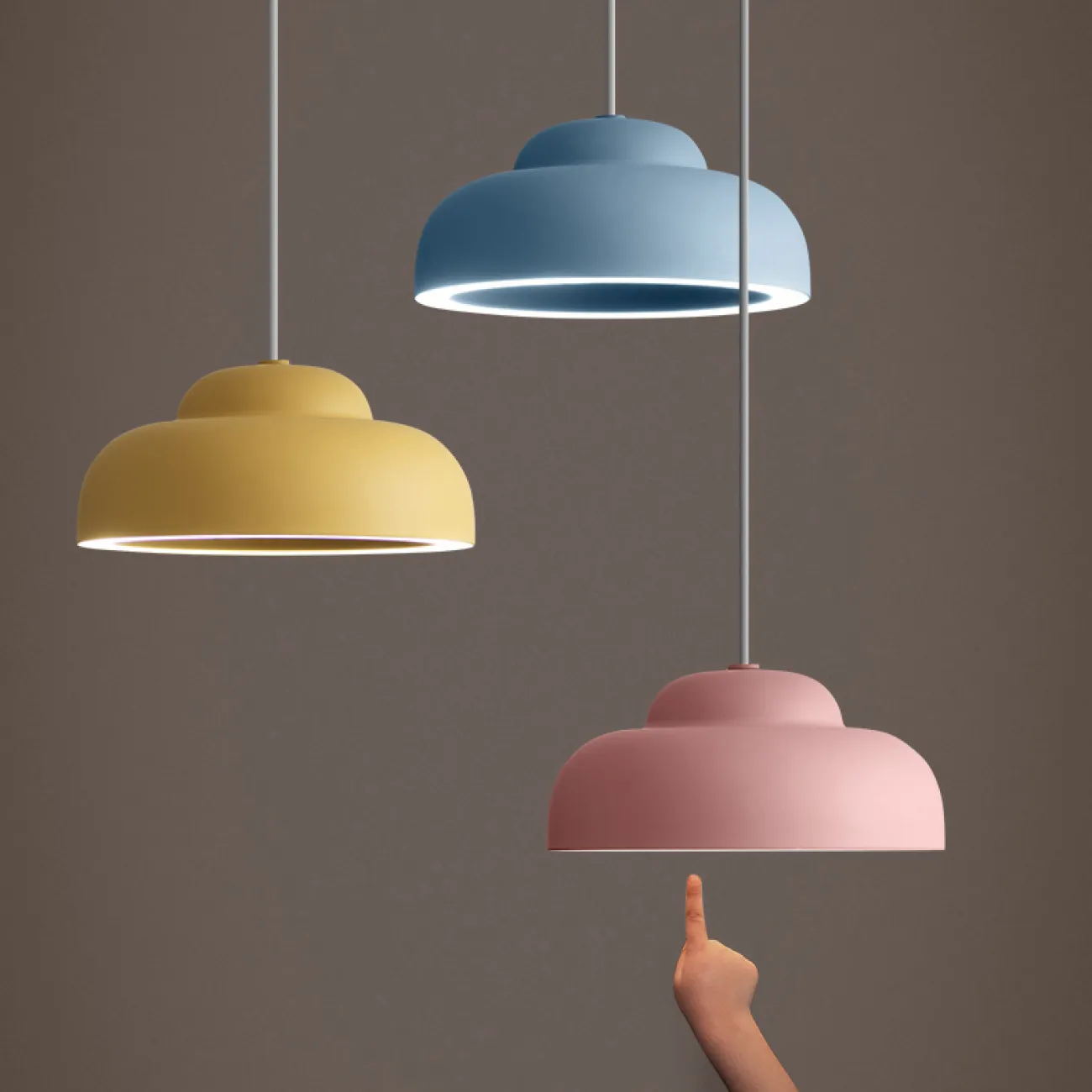 Подвесной светильник CONTOUR B D25 Pink от ImperiumLoft