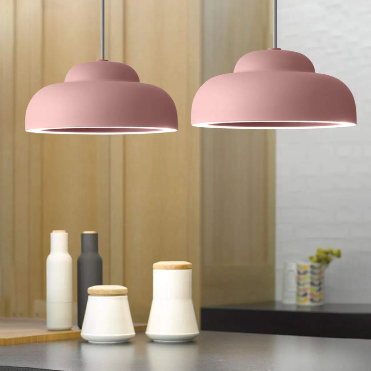 Подвесной светильник CONTOUR B D25 Pink от ImperiumLoft