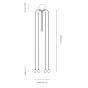 Торшер Michael Anastassiades Fontana Amorosa Bellagio designed by Michael Anastassiades