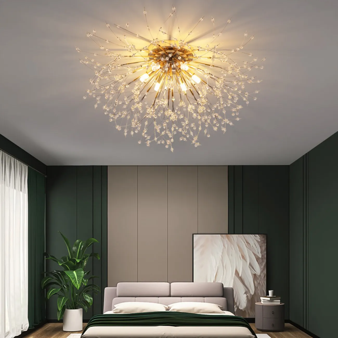 Потолочная люстра ROSALIA CH D50 от ImperiumLoft