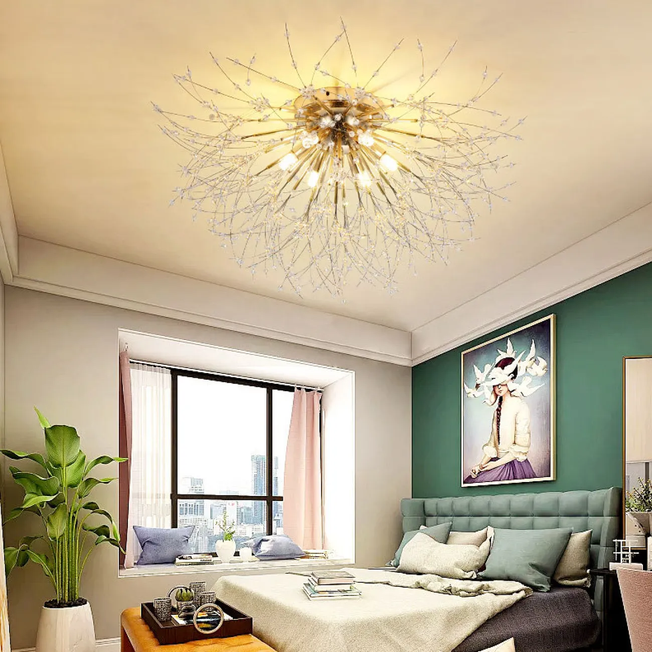 Потолочная люстра ROSALIA CH D50 от ImperiumLoft