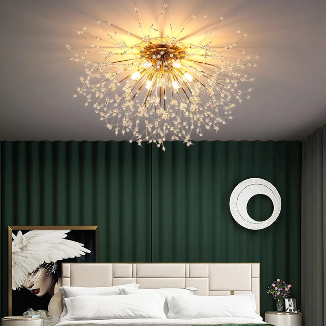 Потолочная люстра ROSALIA CH D50 от ImperiumLoft