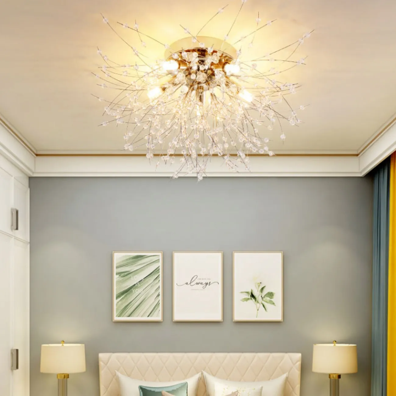 Потолочная люстра ROSALIA CH D50 от ImperiumLoft