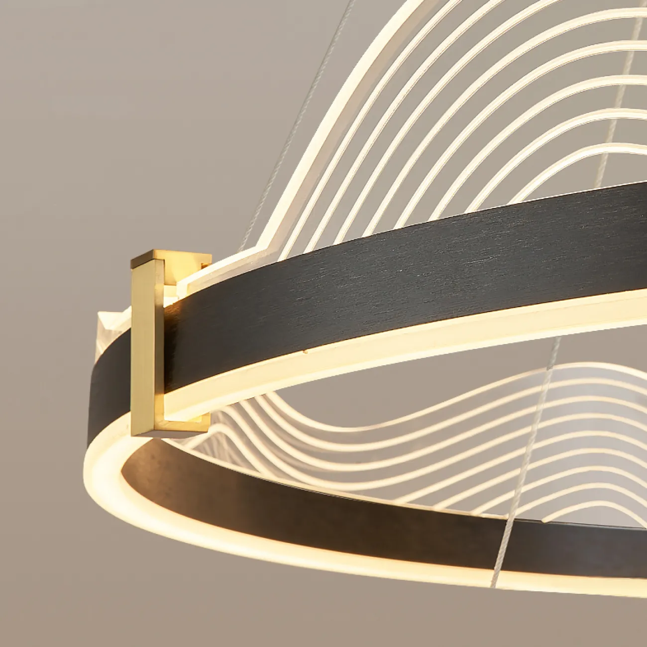Подвесная люстра DIGNITY D60 Brass от ImperiumLoft