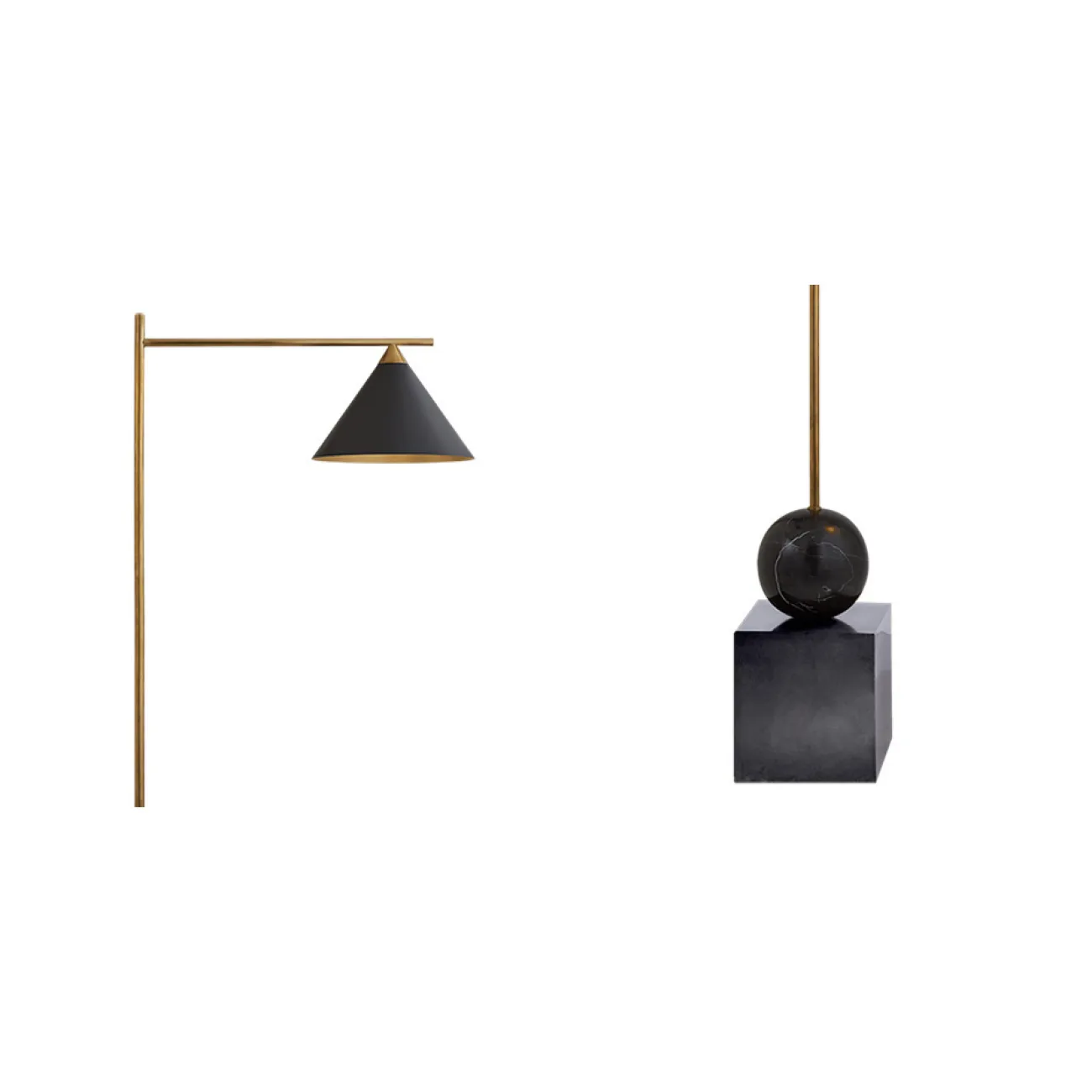 Торшер CLEO FLOOR LAMP Black designed by Kelly Wearstler