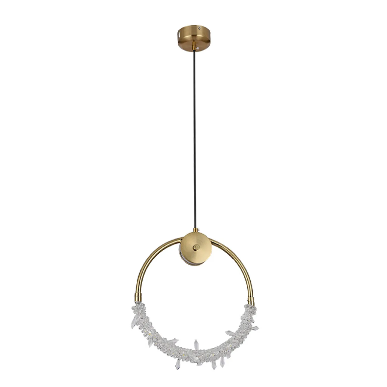 Подвесной светильник ACOSTA brass D 46 от ImperiumLoft