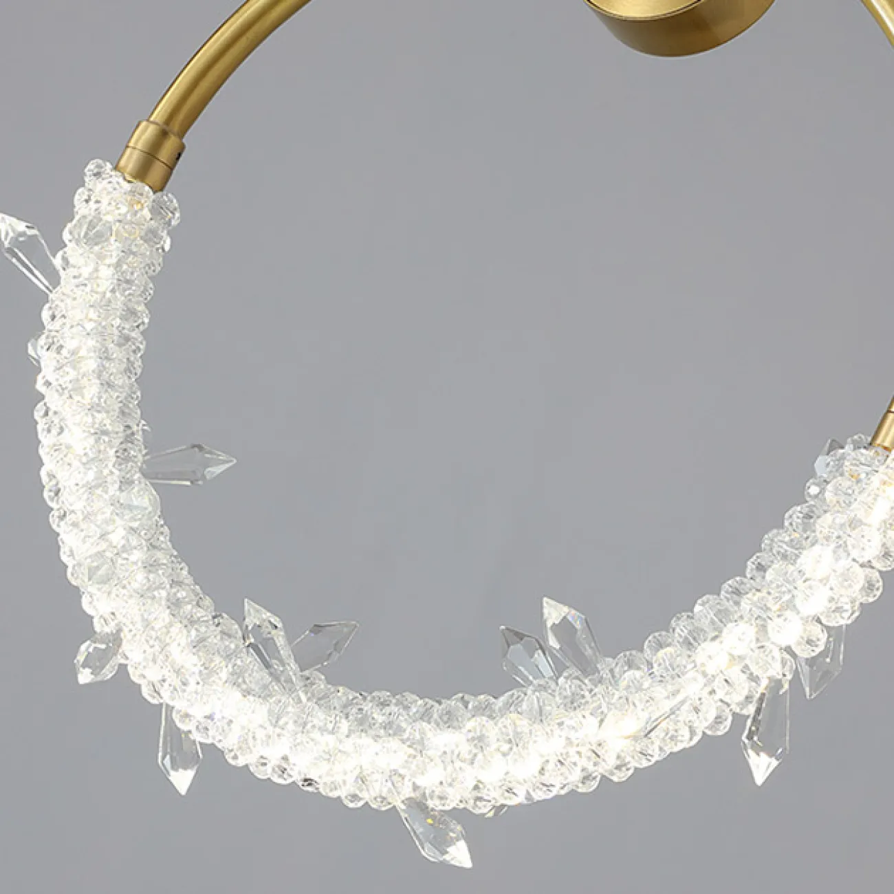 Подвесной светильник ACOSTA brass D 46 от ImperiumLoft