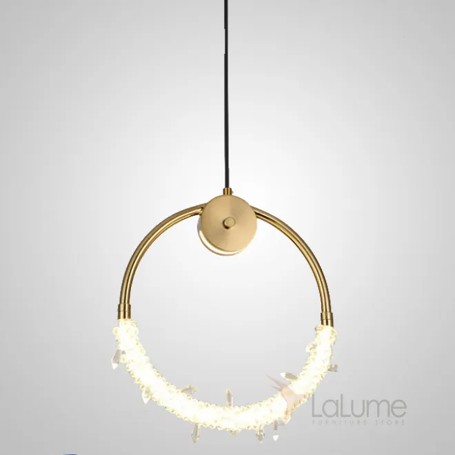 Подвесной светильник ACOSTA brass D 46 от ImperiumLoft