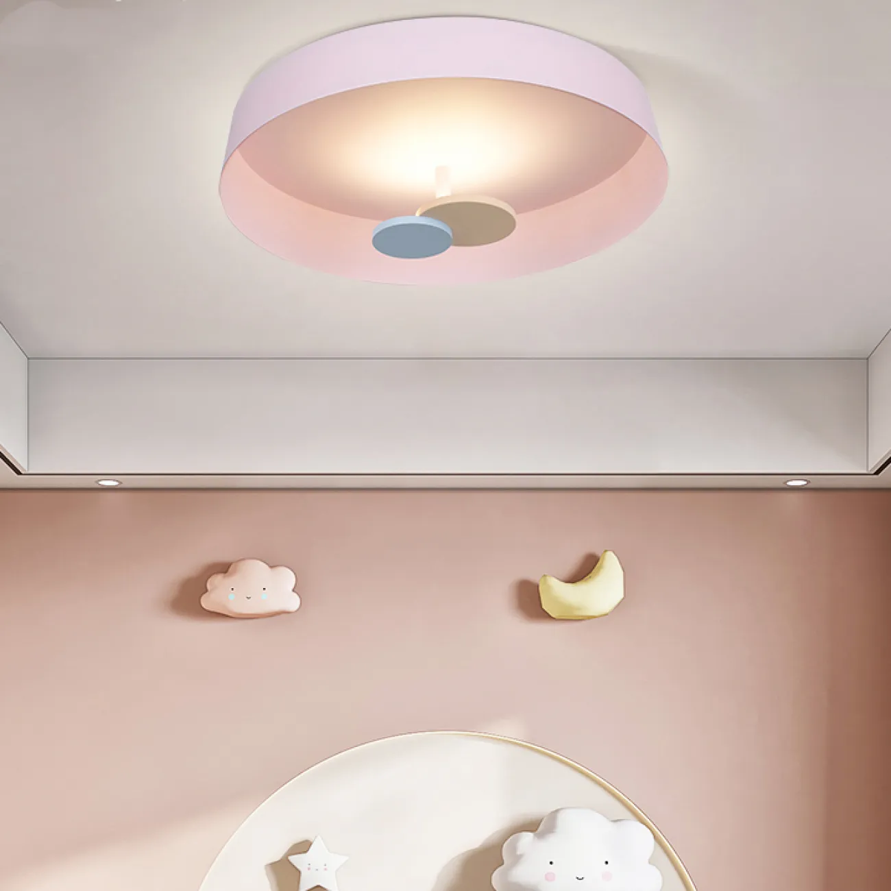 Потолочный светильник LESLEY D45 Pink от ImperiumLoft