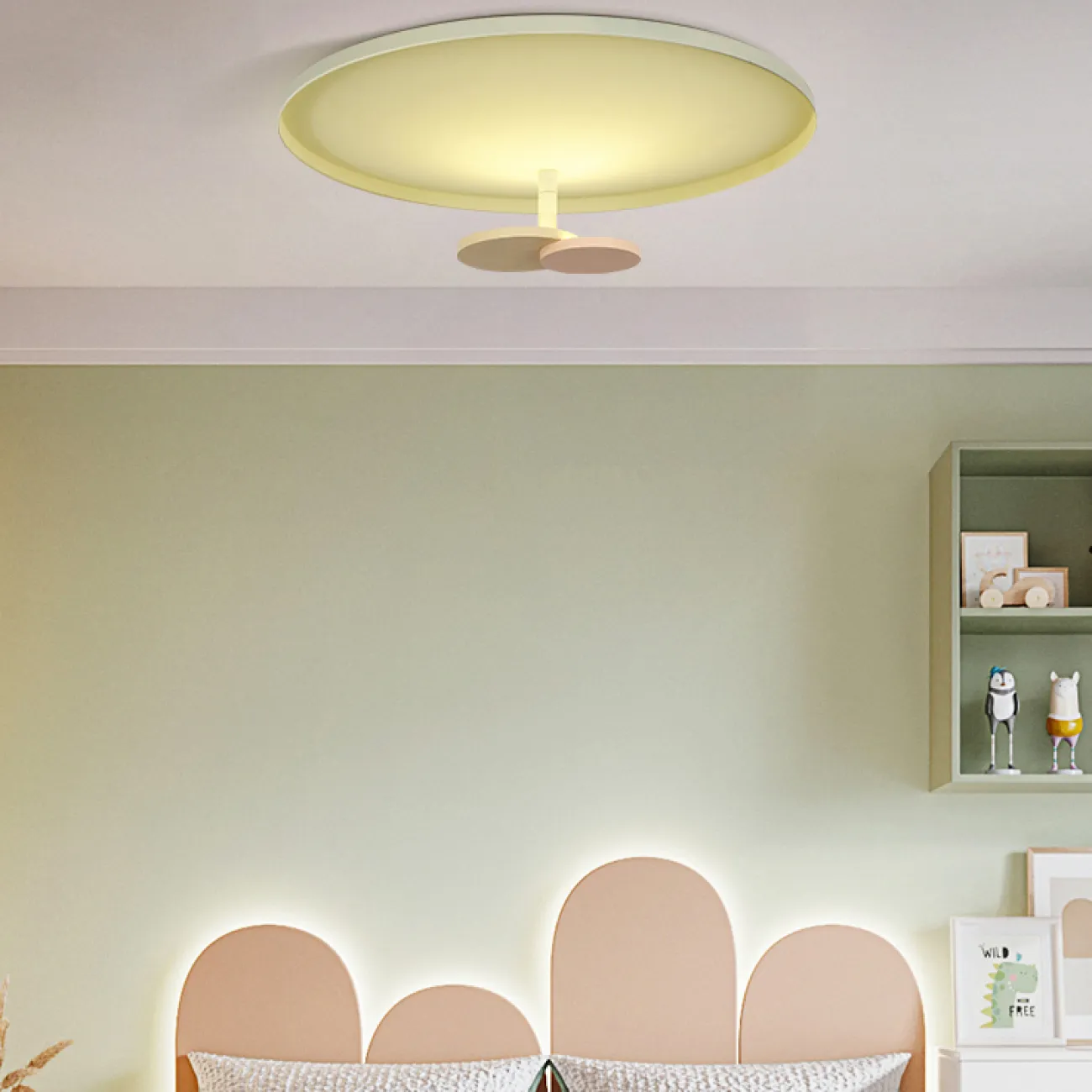 Потолочный светильник LESLEY D45 Pink от ImperiumLoft