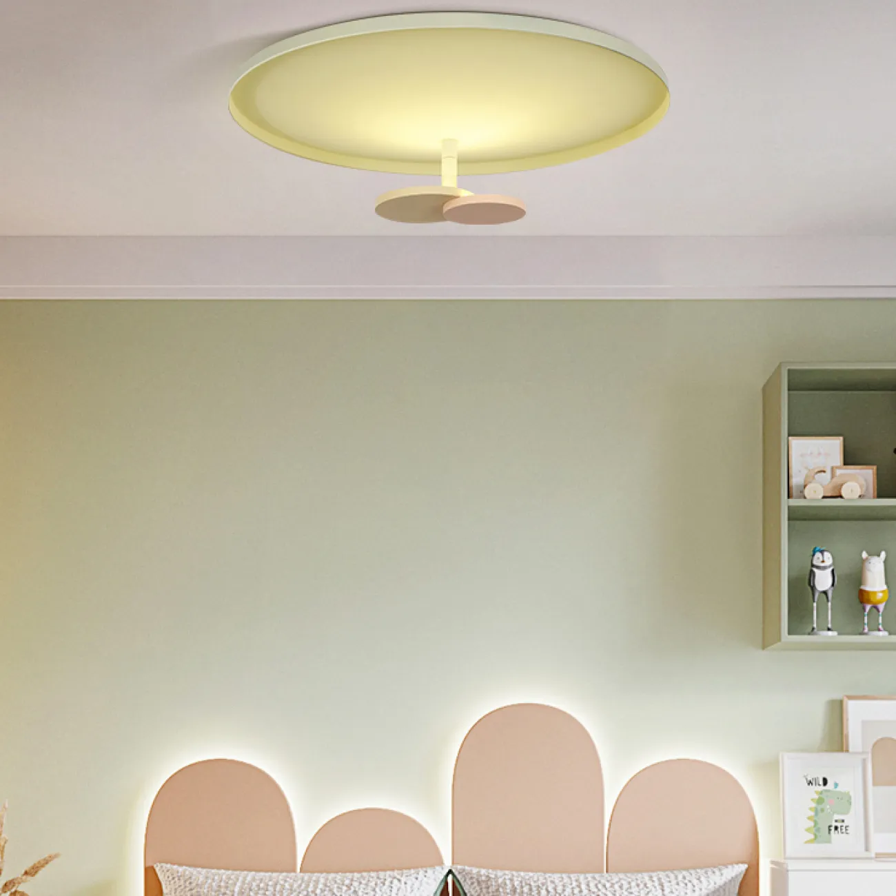 Потолочный светильник LESLEY D43,5 Pink от ImperiumLoft