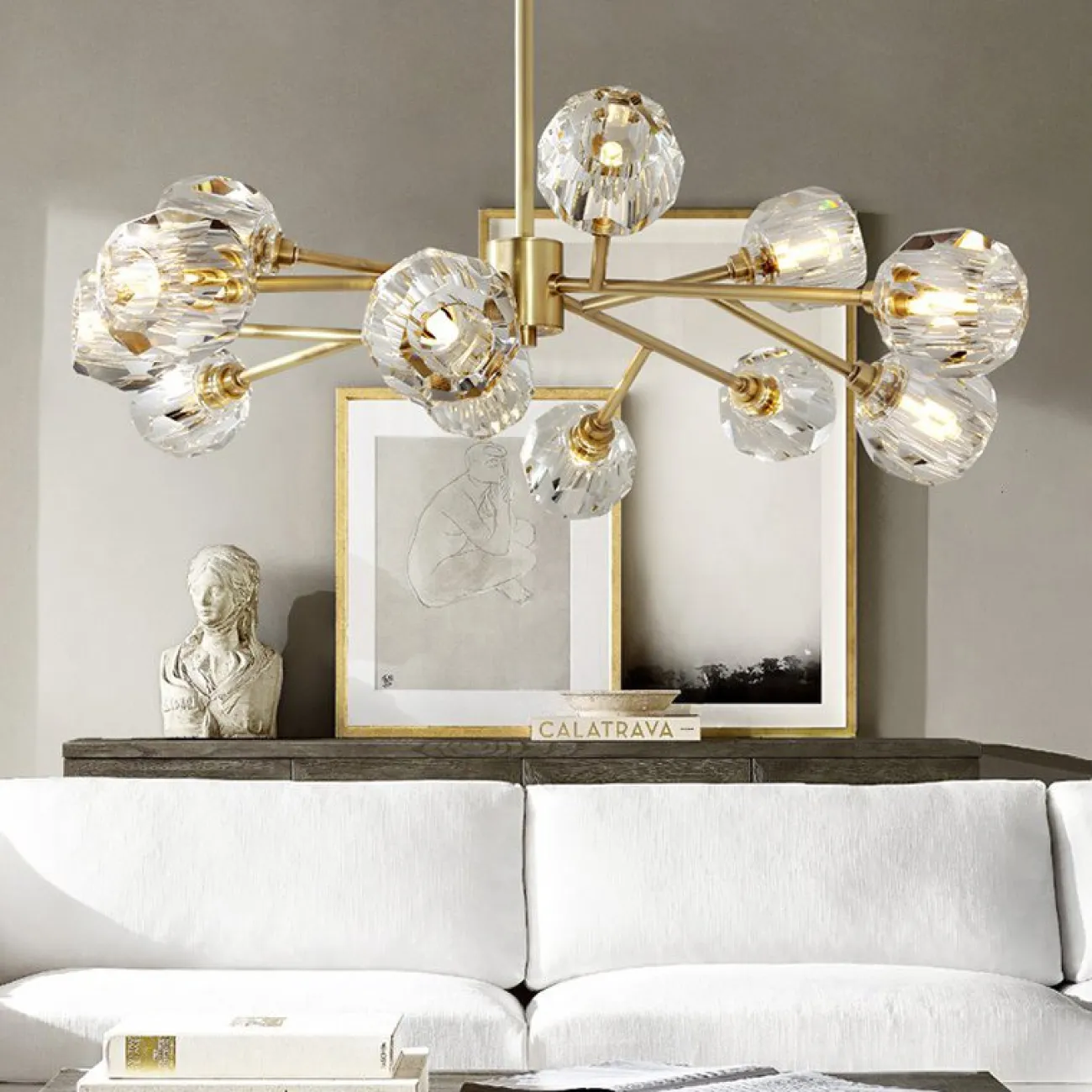 Подвесная люстра RH 9 от ImperiumLoft