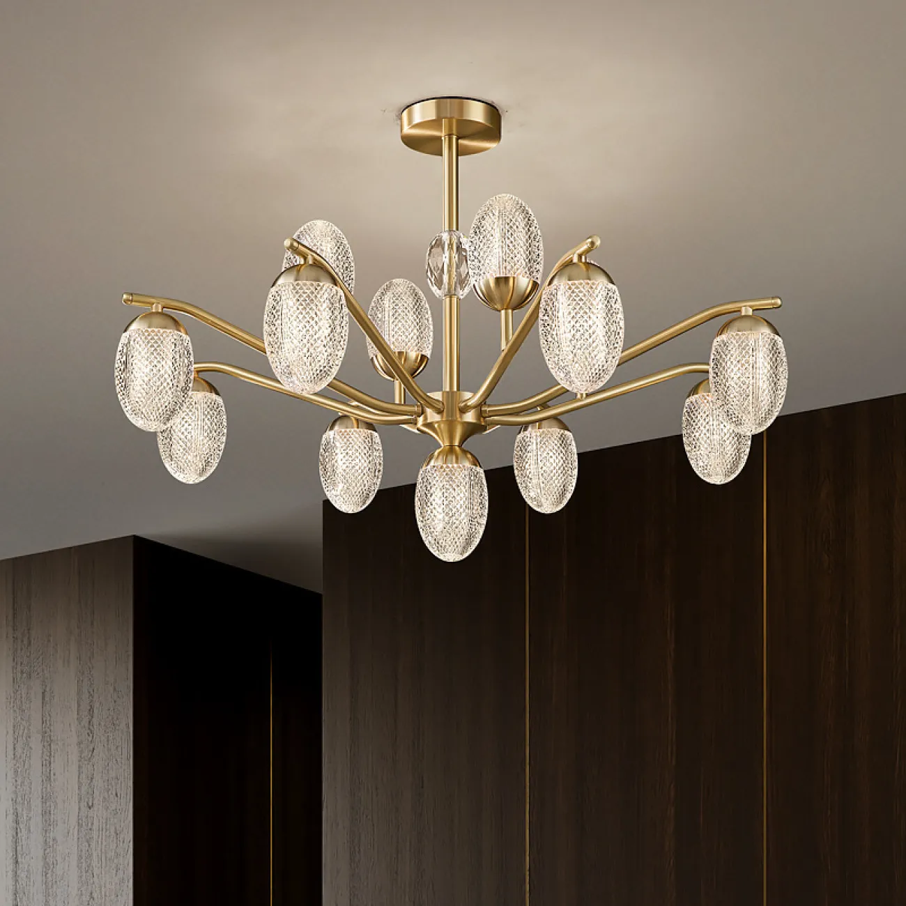 Потолочная люстра ENTERPRISE CH L13 от ImperiumLoft Потолочная люстра ENTERPRISE CH L13 от ImperiumLoft