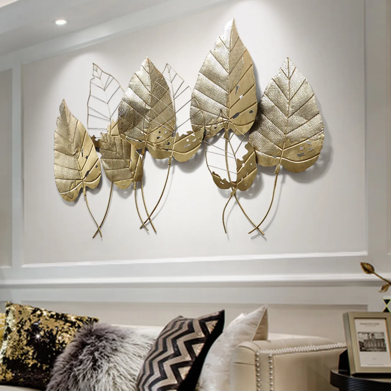 Настенный декор листья LaLume-KKK00158