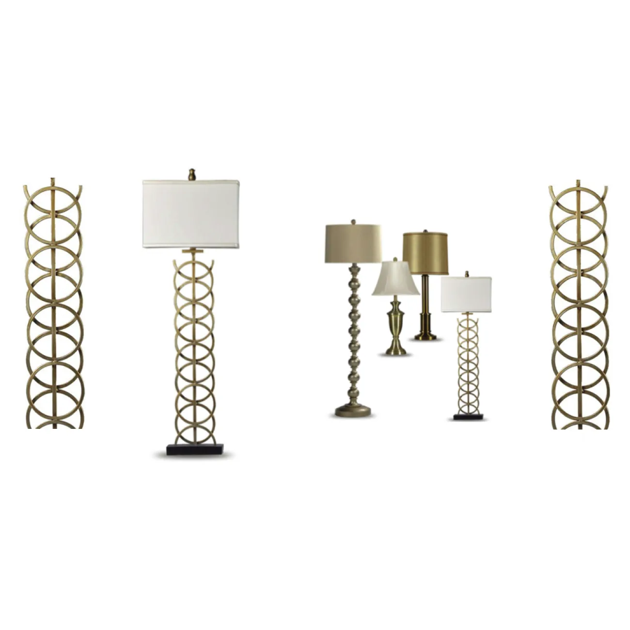 Настольная лампа Iron circles от LaLume