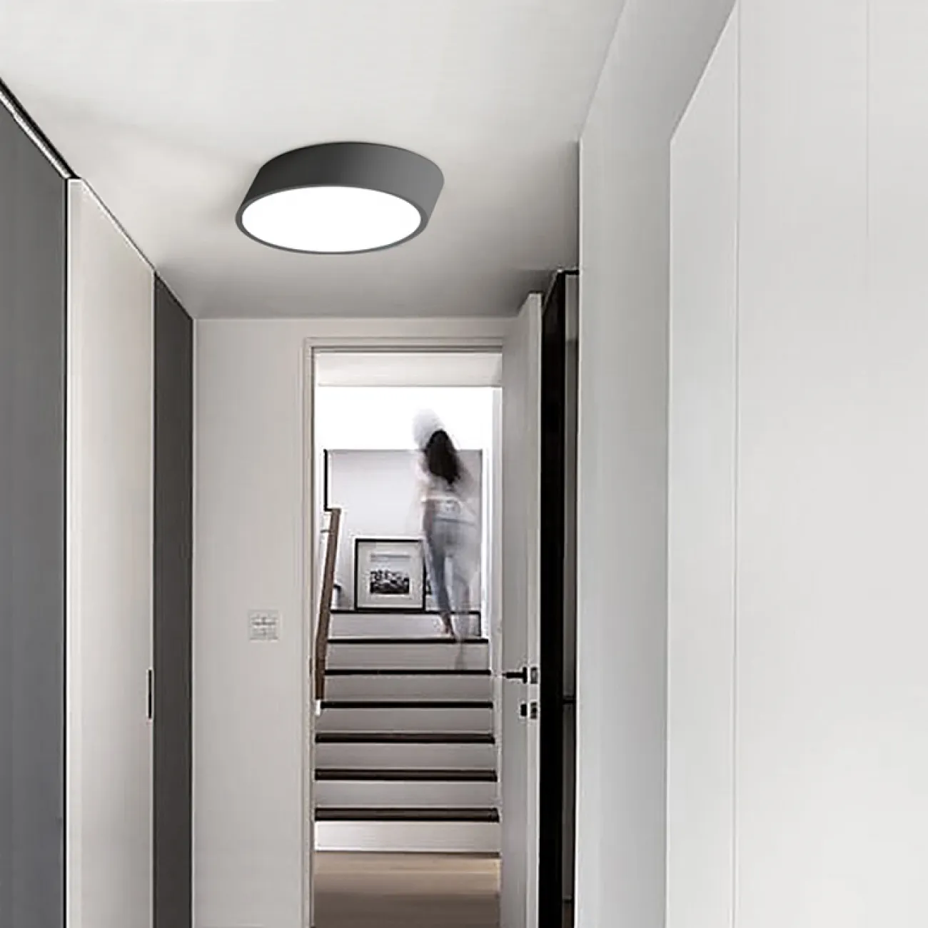 Потолочный светильник INCLINE D25 H8 Black от ImperiumLoft