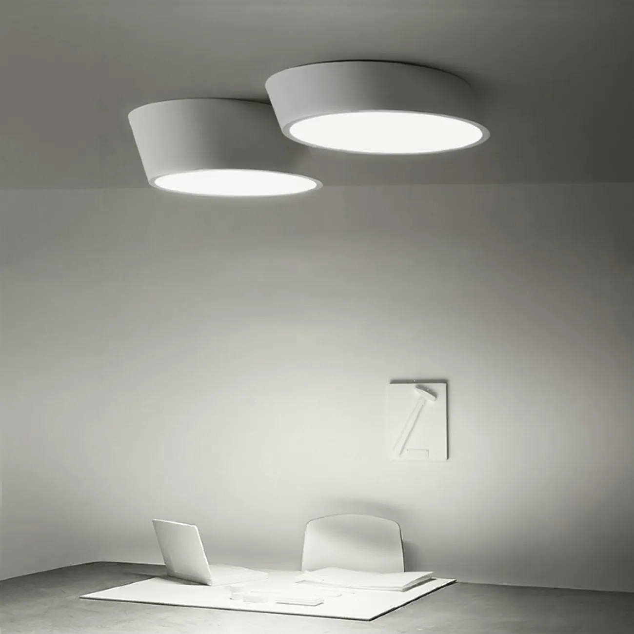 Потолочный светильник INCLINE D40 H16 Black от ImperiumLoft Потолочный светильник INCLINE D40 H16 Black от ImperiumLoft