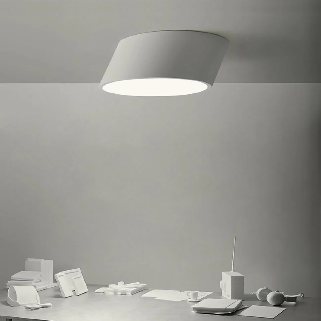 Потолочный светильник INCLINE D40 H16 Black от ImperiumLoft Потолочный светильник INCLINE D40 H16 Black от ImperiumLoft