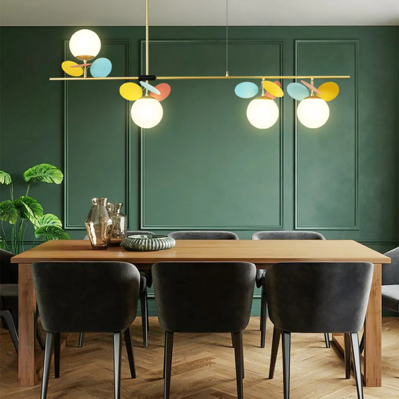 Потолочный светильник MATISSE LONG Multicolor от ImperiumLoft