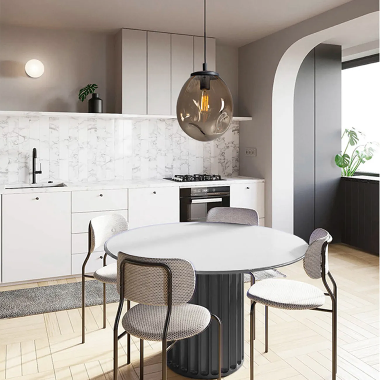 Подвесной светильник GLASSBALL 4 от ImperiumLoft Подвесной светильник GLASSBALL 4 от ImperiumLoft