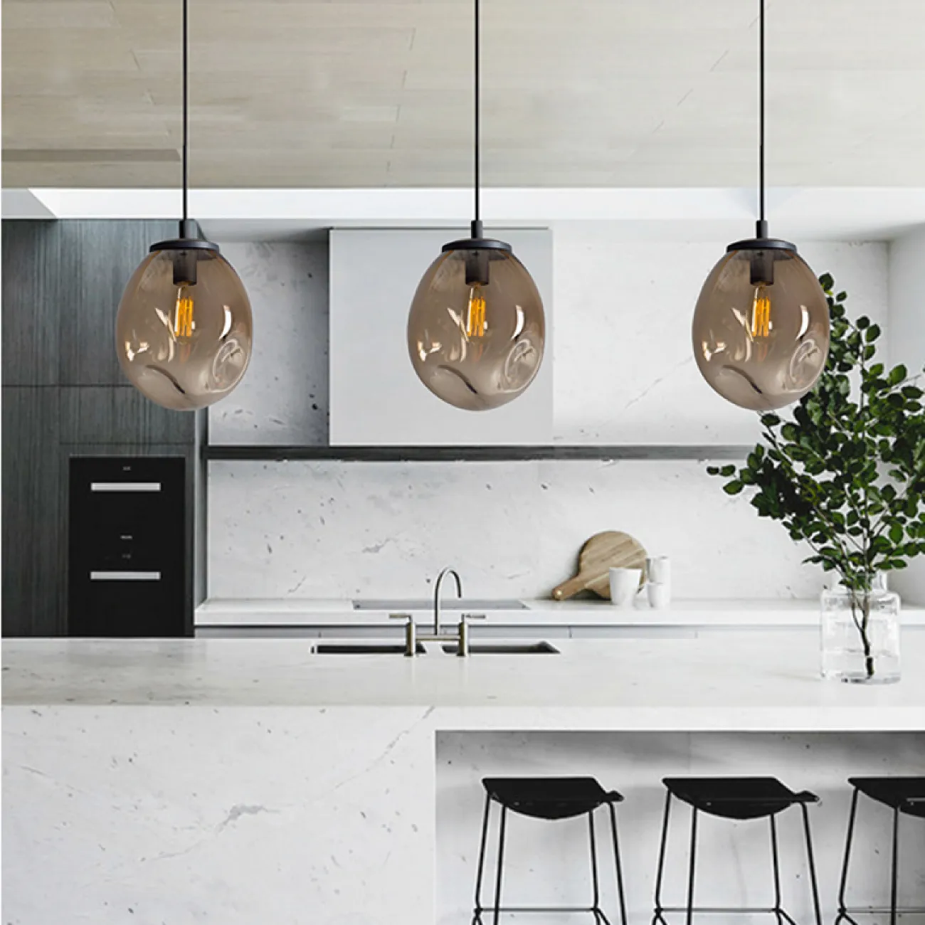 Подвесной светильник GLASSBALL 4 от ImperiumLoft Подвесной светильник GLASSBALL 4 от ImperiumLoft