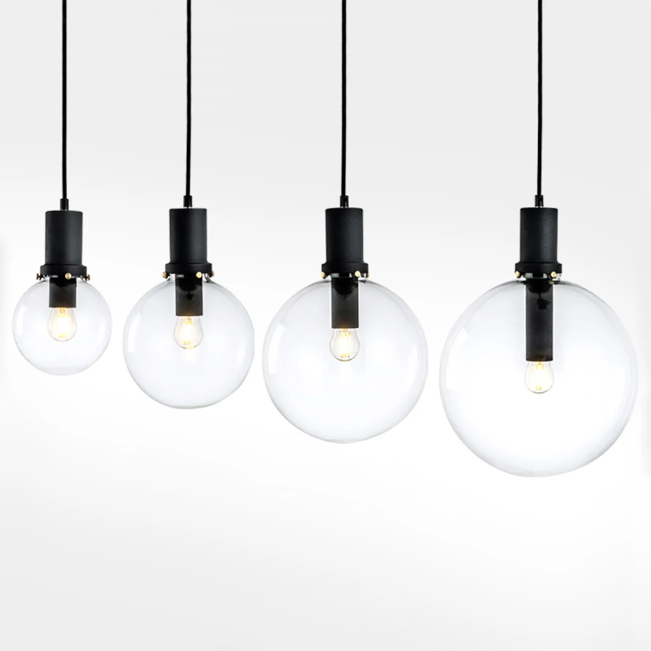 Подвесной светильник PENBALL D20 Black от ImperiumLoft